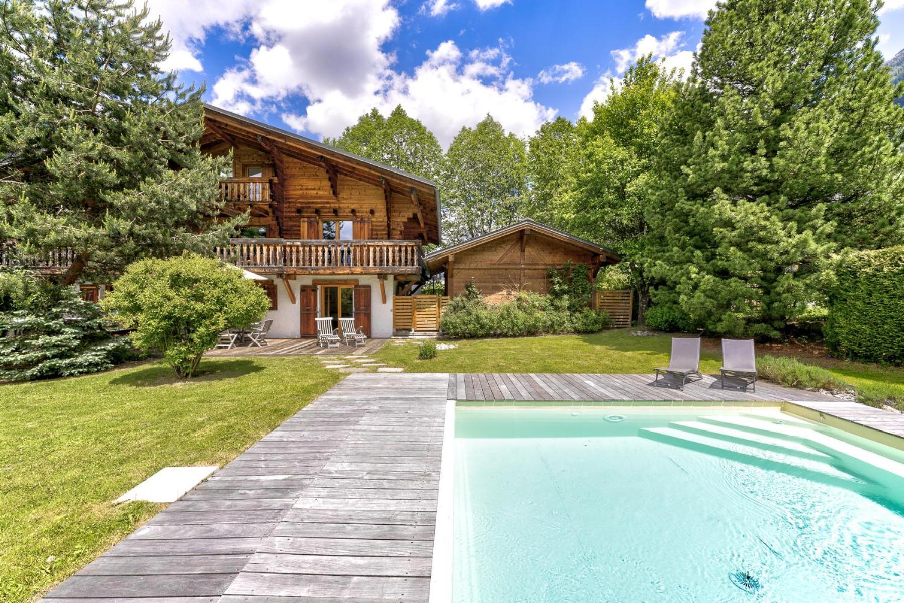 Chalet Les Sauberands Chamonix Exteriér fotografie