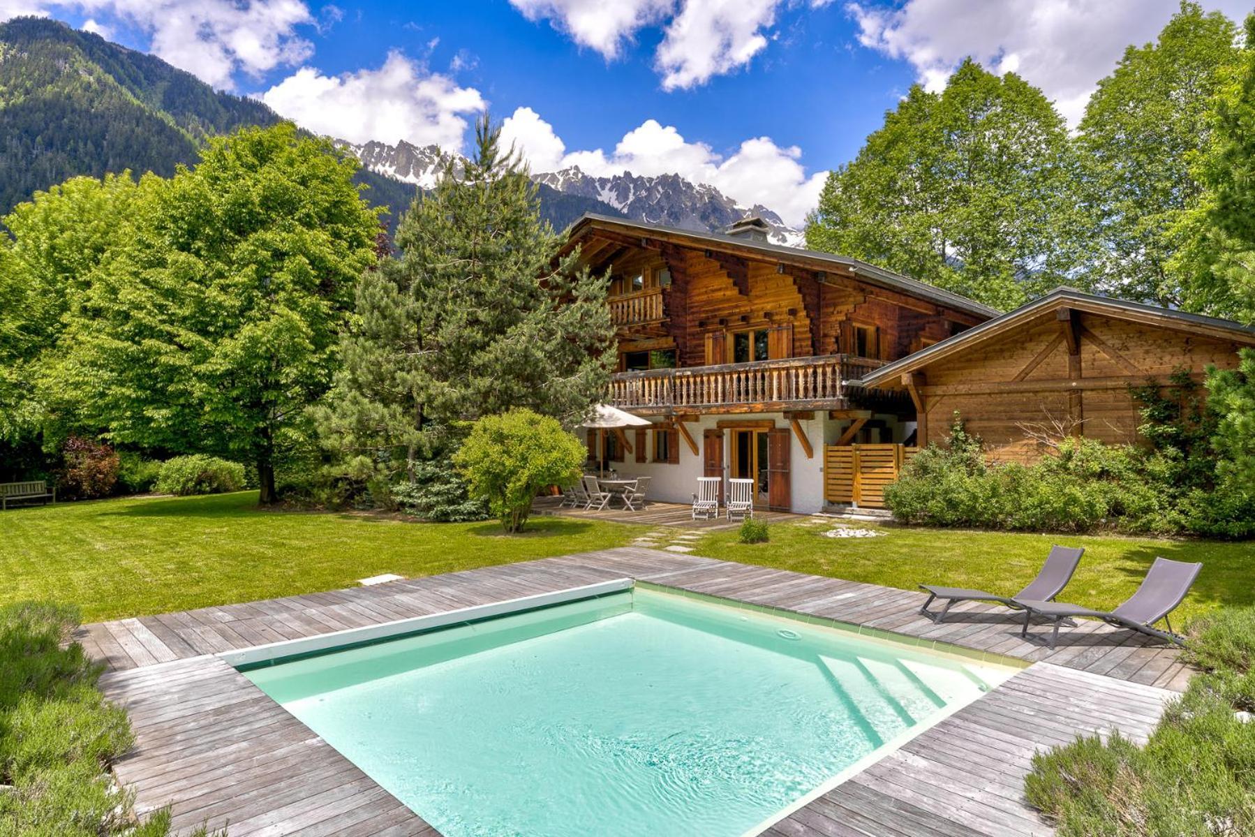 Chalet Les Sauberands Chamonix Exteriér fotografie
